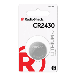 RS CR2430 3V LITHIUM COIN CELL BATTERY