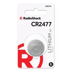 RS CR2477 3V LITHIUM COIN CELL BATTERY
