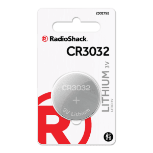 RS CR3032 3V LITHIUM COIN CELL BATTERY