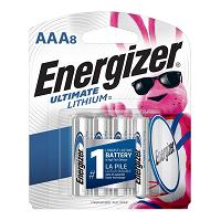 ENERGIZER ULTIMATE LITHIUM AAA BATTERIES (8-PACK)
